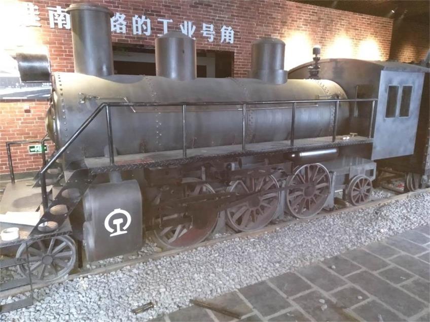 河北区蒸汽火车模型